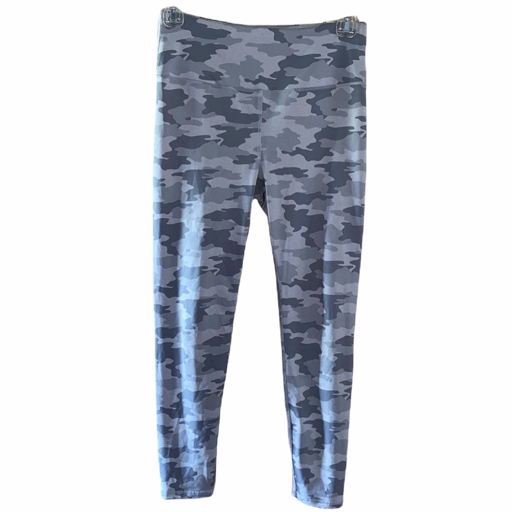 Kyodan Gray/White Camo High Rise Leggings (M)